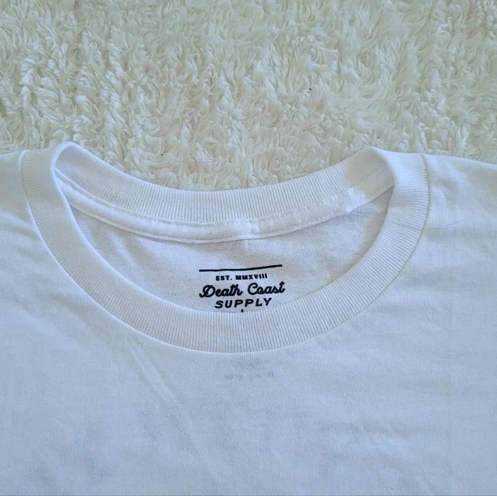 Death☠️ Coast Supply "Down⬇️ With This Ship🚢" Graphic Tee👕 - NWOT - Picture 4 of 12